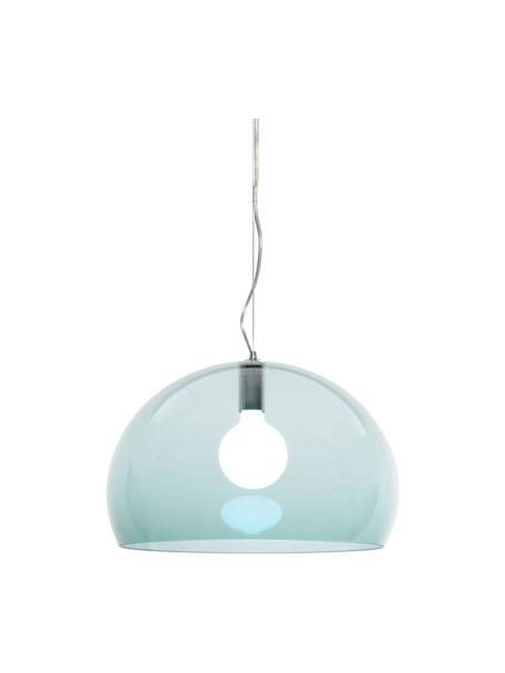 Hanglamp FL/Y, Lampenkap: kunststof, Turquoise, Ø 52 x H 33 cm
