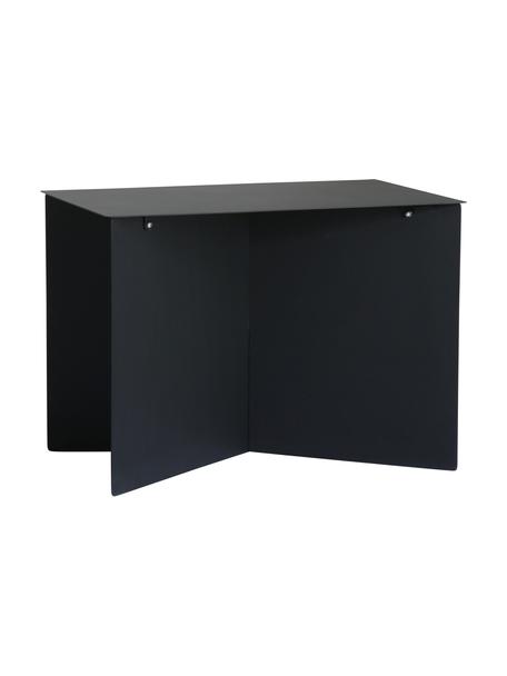 Metalen salontafel Dinga in zwart, Gepoedercoat metaal, Zwart, B 55 cm x H 40 cm
