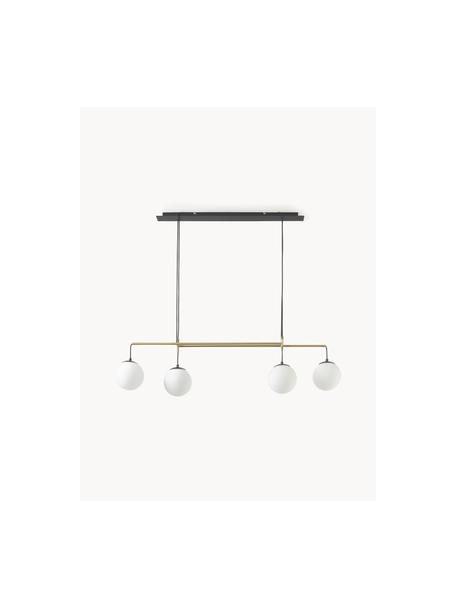 Lampa wisząca Flux, Czarny, odcienie złotego, S 127 x W 150 cm