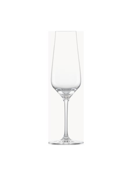 Copas flauta de champán de cristal Fine, 6 uds., Cristal Tritan, Transparente, Ø 7 x Al 23 cm, 230 ml