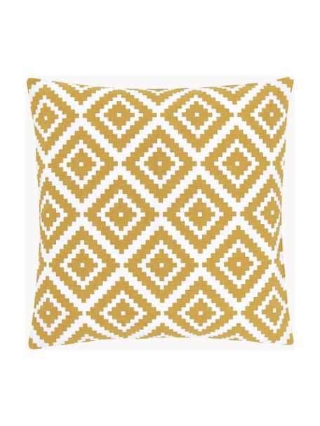 Poszewka na poduszkę Miami, 100% bawełna, Żółty, S 45 x D 45 cm