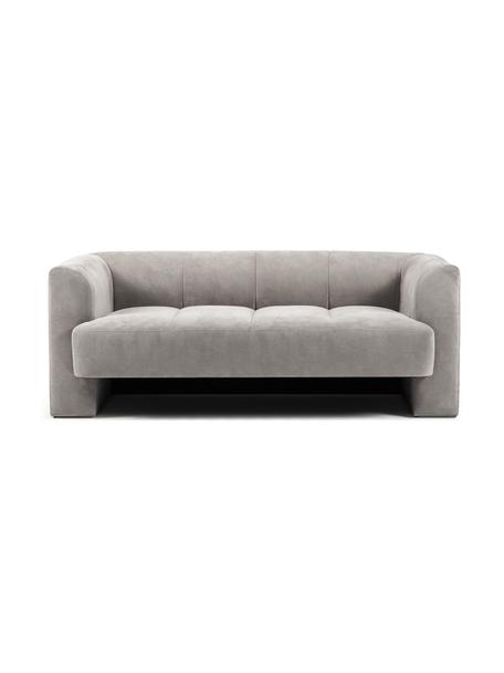 Sofa Bobi (2-Sitzer) in Dunkelgrau, Bezug: 88 % Polyester, 12 % Nylo, Gestell: Massives Kiefernholz, Webstoff Dunkelgrau, B 178 x T 82 cm