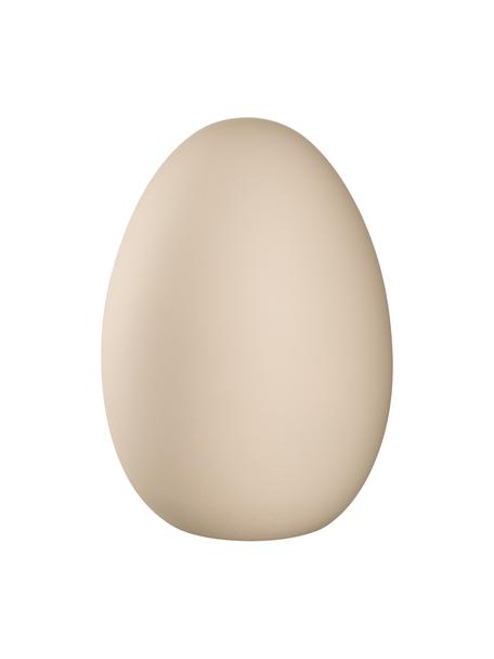 Decoratief object paasei Pesaro van keramiek, Keramiek, Beige, Ø 18 x H 26 cm