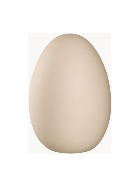 Dekoracyjne jajko wielkanocne z ceramiki Pesaro, Ceramika, Jasny beżowy, Ø 18 x W 26 cm