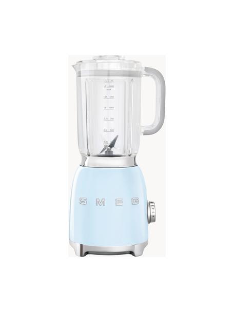 Standmixer 50's Style, Gehäuse: Aluminiumdruckguss, lacki, Pastellblau, glänzend, B 20 x H 40 cm