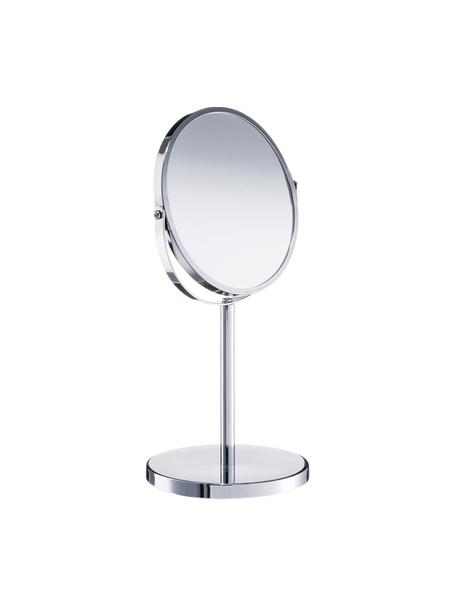 Miroir de salle de bain Flip, à effet grosssissant, Couleur argentée, Ø 17 x haut. 35 cm