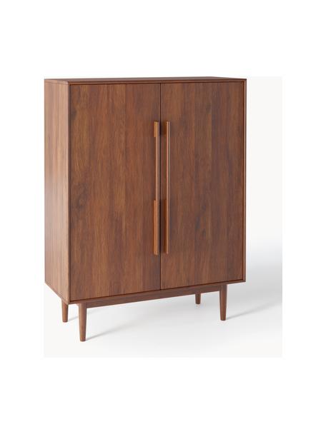 Chiffonnier de madera de mango maciza Paul, Parte trasera: tablero de fibras de dens, Madera de mango, An 100 x Al 135 cm