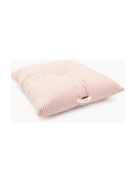 Zewnętrzna poduszka podłogowa Cozy, Tapicerka: 100% poliakryl, Jasny różowy, S 85 x W 24 cm