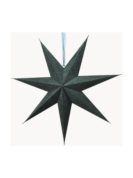 Grote lichtsterren Amelia met stekker, 2 stuks, Papier, Groen, B 60 cm x H 60 cm
