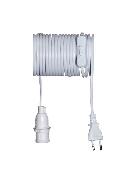 Câble d'alimentation avec interrupteur à bascule Bluum, long. 500 cm, Plastique, Blanc, long. 500 cm