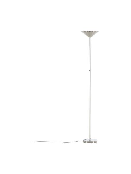 Velká stojací lampa Corong, Odstíny chromu, Ø 28 cm, V 180 cm