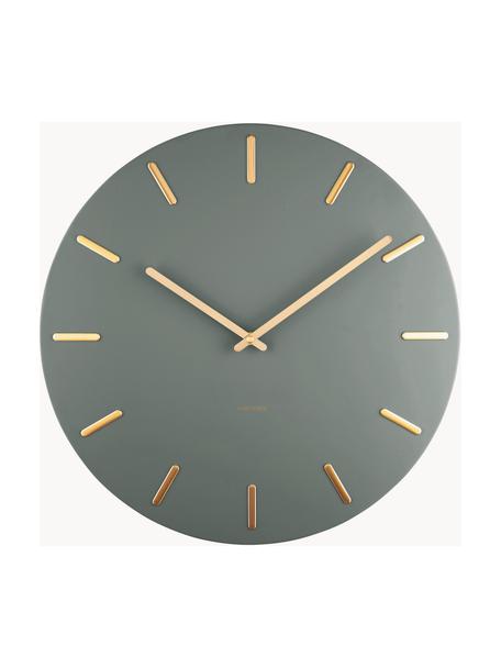 Orologio grande da parete Charm, Metallo rivestito, Grigio, Ø 45 cm