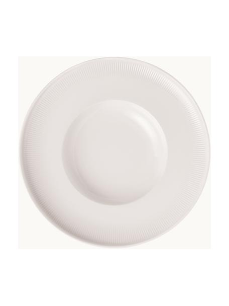 Plato hondo de porcelana Afina, Porcelana Premium, Blanco, Ø 29 cm