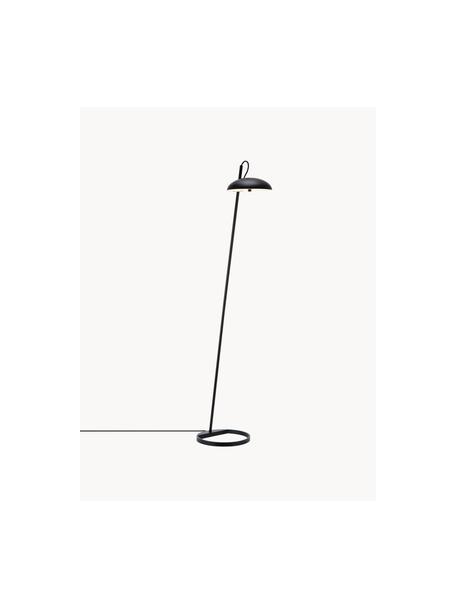 Stehlampe Versale, Diffusorscheibe: Kunststoff, Schwarz, H 140 cm
