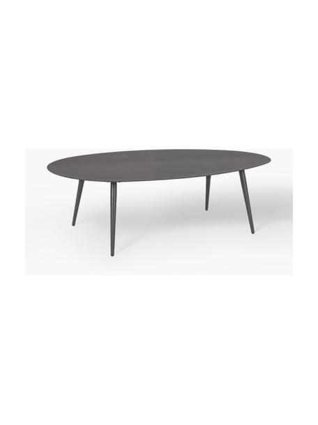 Table basse ovale Ridley, Anthracite, larg. 120 x haut. 36 cm