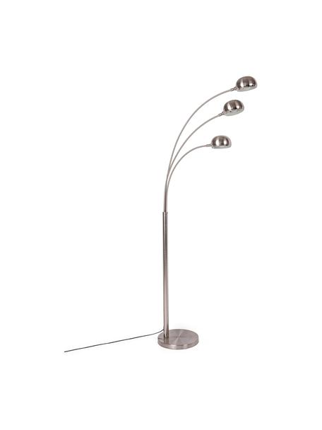 Lámpara de lectura grande Atmosphere, Pantalla: metal, Cable: plástico, Plateado, An 70 x Al 180 cm