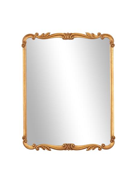 Espejo de pared barroco Francesca, Reverso: tablero de fibra de densi, Espejo: cristal, Dorado, An 53 x Al 66 cm