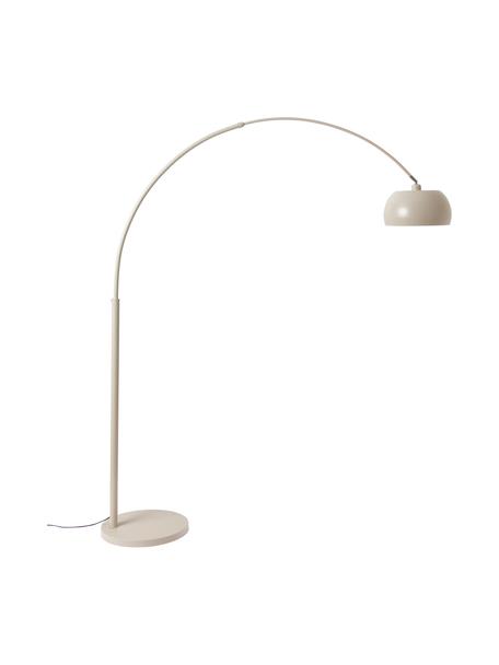 Veľká oblúková lampa Bowie, Béžová, Ø 32 x V 202 cm