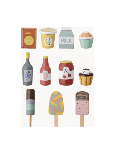 Set de juguetes Food, Madera de loto, tablero de fibras de densidad media (MDF), Multicolor, An 6 x Al 10 cm