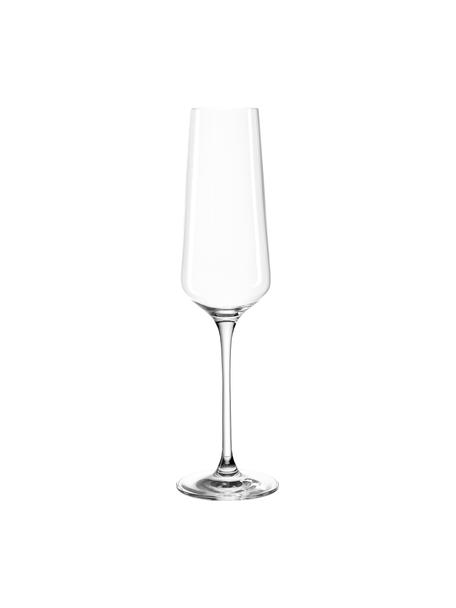 Champagneglas Puccini, 6 stuks, Teqton® glas, Transparant, Ø 7 x H 26 cm
