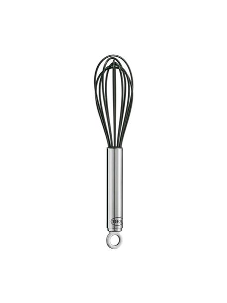 Fouet en silicone Radek, Acier inoxydable 18/10, silicone, Couleur argentée, noir, larg. 5 x long. 22 cm