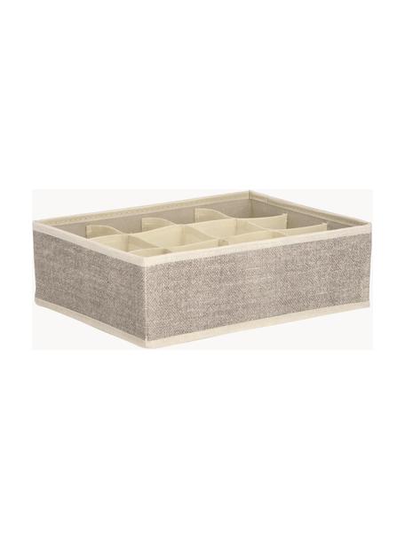 Úložný box Tidy, Š 32 cm, Umělé vlákno, Odstíny béžové, Š 32 cm, H 24 cm