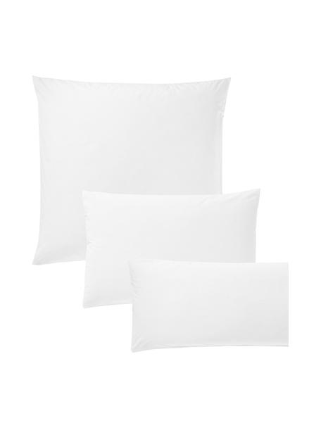 Baumwollperkal-Kopfkissenbezug Elsie, Webart: Perkal Fadendichte 200 TC, Weiss, B 50 x L 70 cm