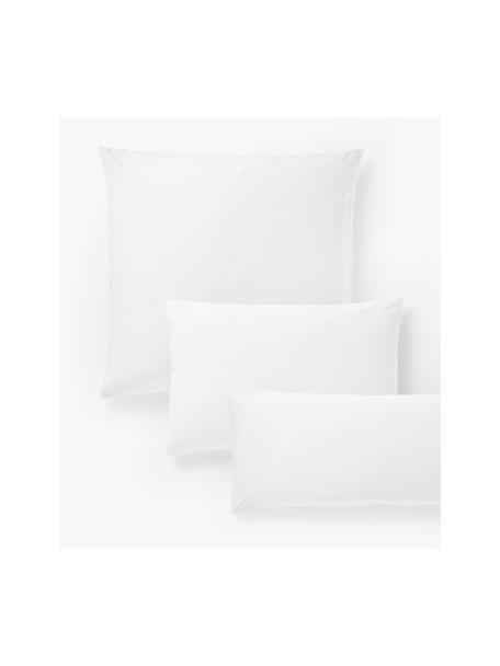 Taie d'oreiller en percale de coton Elsie, Blanc, larg. 50 x long. 70 cm