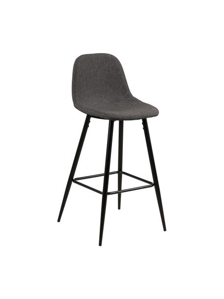 Barová židle Wilma, 2 ks, Šedá, Š 44 cm, V 91 cm