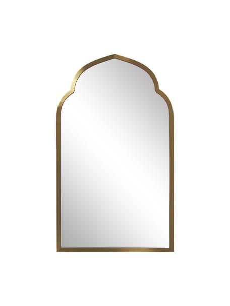 Lustro ścienne z ramą z metalu Laviena, Odcienie złotego, S 60 x W 100 cm