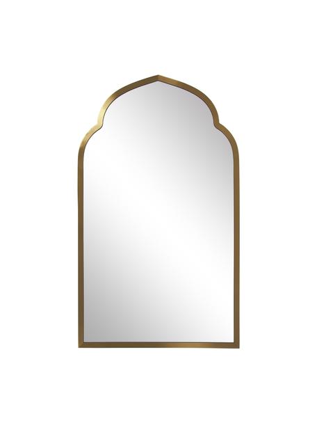 Oblúkové nástenné zrkadlo Laviena, Odtiene zlatej, Š 60 x V 100 cm