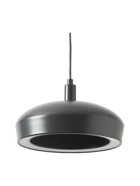 Runde LED-Pendelleuchte Alva, Anthrazit, Ø 28 x H 150 cm