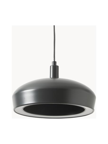 Kulaté závěsné LED svítidlo Alva, Antracitová, Ø 28 cm, V 150 cm