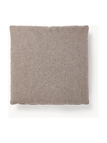 Cojín sofá Melva, Funda: 100% poliéster, Tejido gris pardo, An 50 x L 50 cm