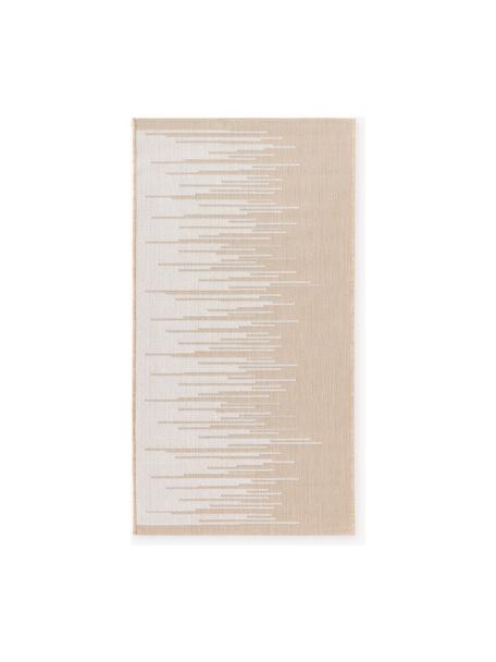 In- & Outdoor-Teppich Praiano mit grafischem Muster, 70 % recyceltes Polypropylen, 30 % Polyester
 
Das in diesem Produkt verwendete Material ist schadstoffgeprüft und zertifiziert nach STANDARD 100 by OEKO-TEX®, 13.HTR.20785, Hohenstein HTTI., Beige, Weiß, B 80 x L 150 cm (Größe XS)