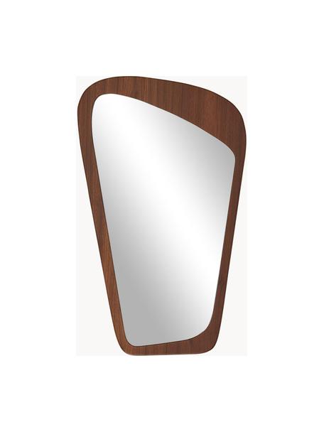 Miroir mural May, Bois foncé, larg. 40 x haut. 67 cm