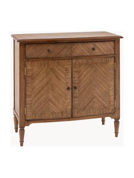 Holz-Kommode Madison mit Schublade, Griffe: Metall, beschichtet, Mindiholz, B 100 x H 95 cm