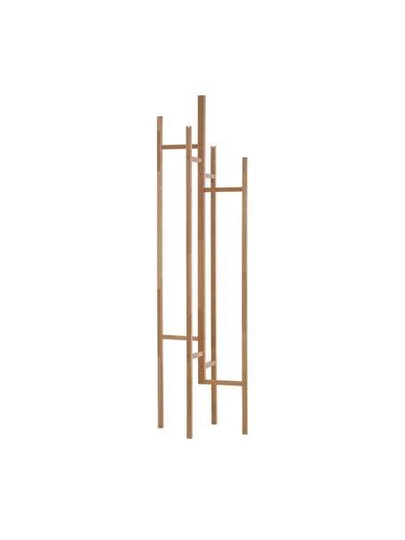 Moderní stojan na šaty s 5 háčky Eigen, Masivni dubové dřevo, certifikace FSC®, Dubové dřevo, Š 47 cm, V 175 cm