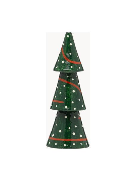 Dekoracja Christmas Tree, Drewno mangowe, papier mâché 

Ten produkt jest wykonany z drewna pochodzącego ze zrównoważonych upraw, które posiada certyfikat FSC®., Ciemny zielony, rdzawoczerwony, biały, Ø 5 x W 14 cm