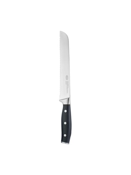 Nôž na chlieb Tradition, Strieborná, čierna, D 32 cm