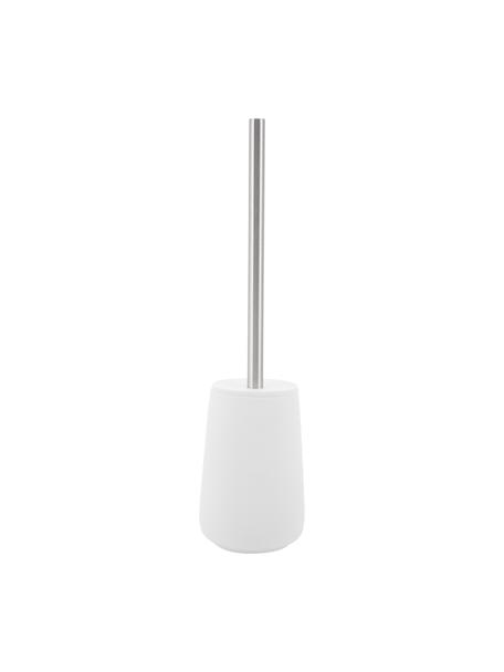 Szczotka do WC Brush, Biały, odcienie srebrnego, Ø 10 x W 43 cm
