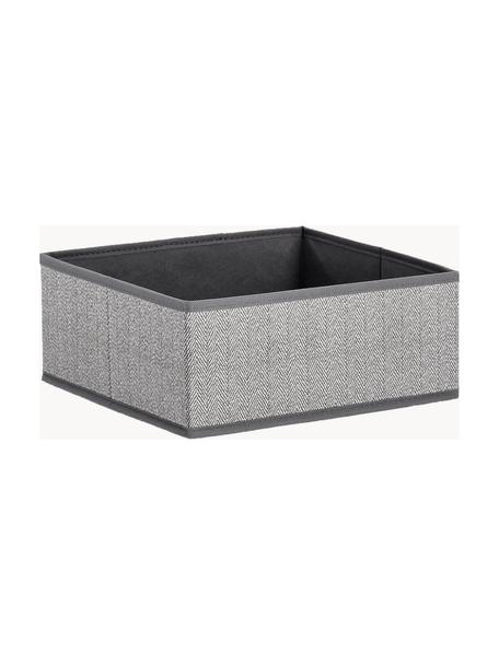 Skladacia úložná škatuľa Tidy, Š 28 cm, Odtiene sivej, Š 28 x H 28 cm