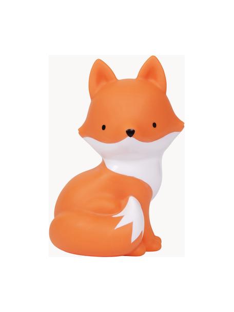 Kinderkamerlamp Fox met timerfunctie, Kunststof, Oranje, wit, B 11 x H 15 cm