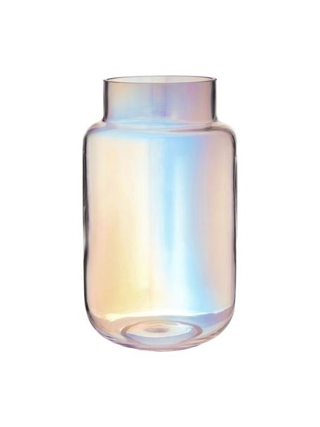 Glazen vaas Lasse, groot, Glas, Multicolour, Ø 13 x H 22 cm