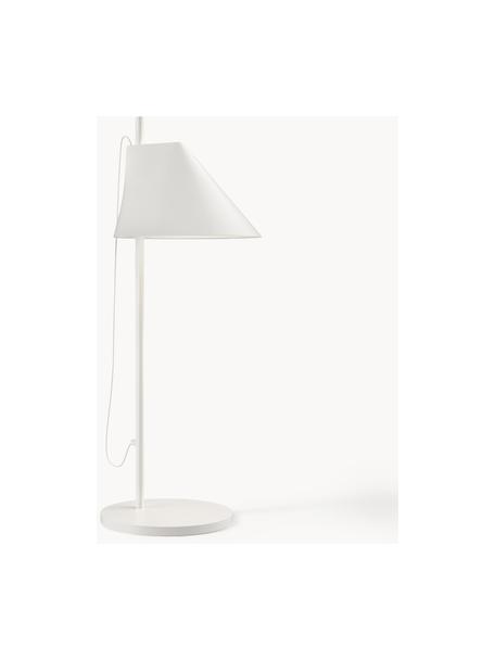 Grote dimbare LED tafellamp Yuh met timerfunctie, Wit, Ø 20 x H 61 cm