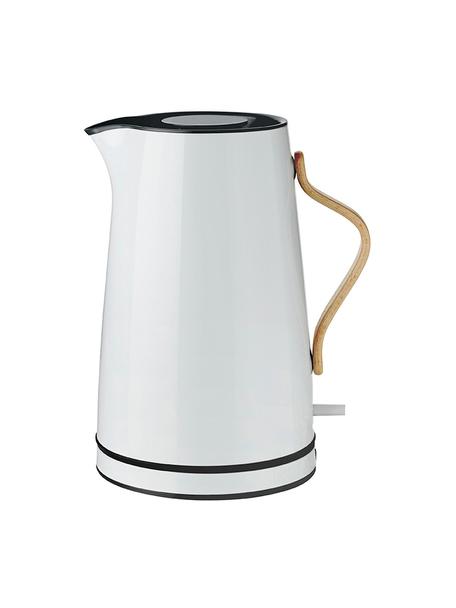 Waterkoker Emma met blauwe tint, Frame: edelstaal, Lichtblauw, glanzend, 1.2 L