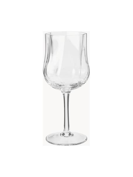 Bicchieri da vino bianco in vetro soffiato Limjord 4 pz, Vetro soffiato, Trasparente, Ø 8 x Alt. 19 cm, 300 ml