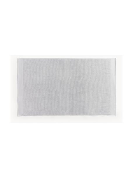 Kúpeľňová predložka z organickej bavlny Premium, protišmyková, Svetlosivá, Š 70 x D 120 cm