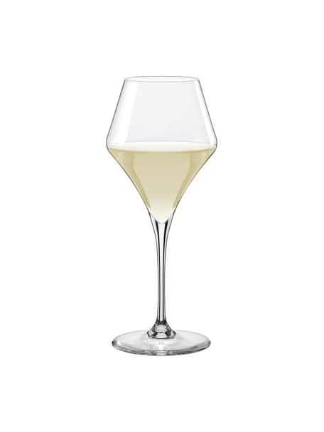 Verre ballon à vin blanc Aram, 6 élém., Verre, Transparent, Ø 6 x haut. 26 cm, 380 ml