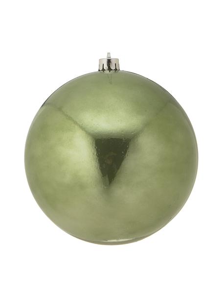 Nerozbitné vánoční ozdoby Stix, Ø 14 cm, 2 ks, Nerozbitná umělá hmota, Šalvějově zelená, Ø 14 cm
